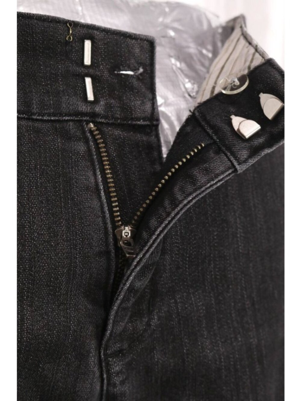 Quiet Luxury Chicos Platinum Jeans Womens 0.5 Reg Black Ultimate Fit Denim VTG - Picture 2 of 10